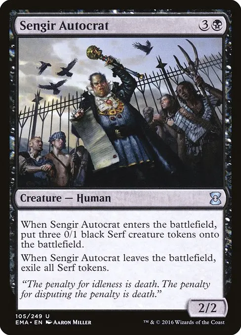 Sengir Autocrat · Eternal Masters 105/249