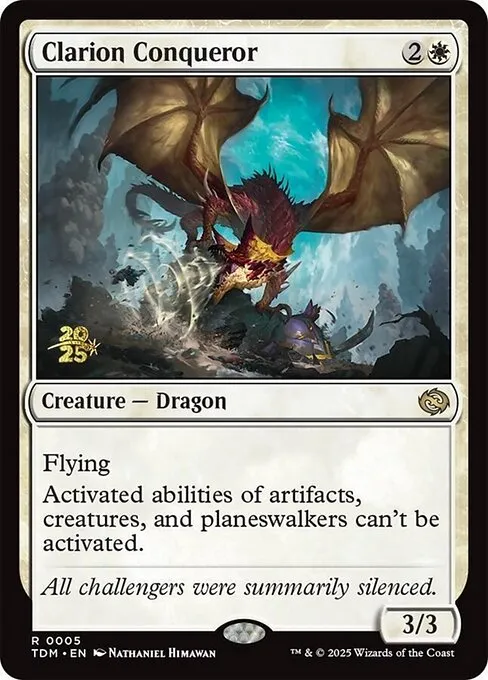 Clarion Conqueror · Tarkir: Dragonstorm Promos 5s/160