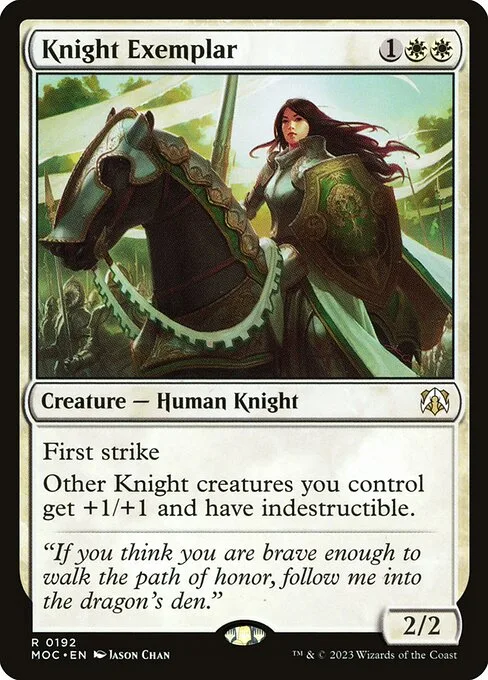Knight Exemplar · March of the Machine Commander 192/450