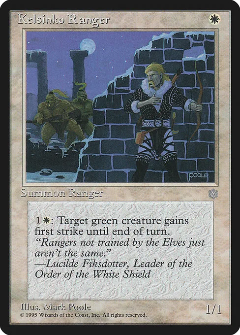Kelsinko Ranger · Ice Age 33/383