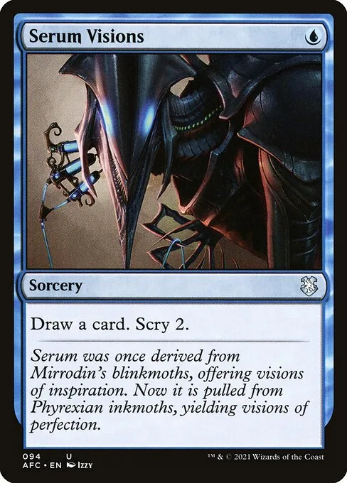 Serum Visions · Forgotten Realms Commander 94/331