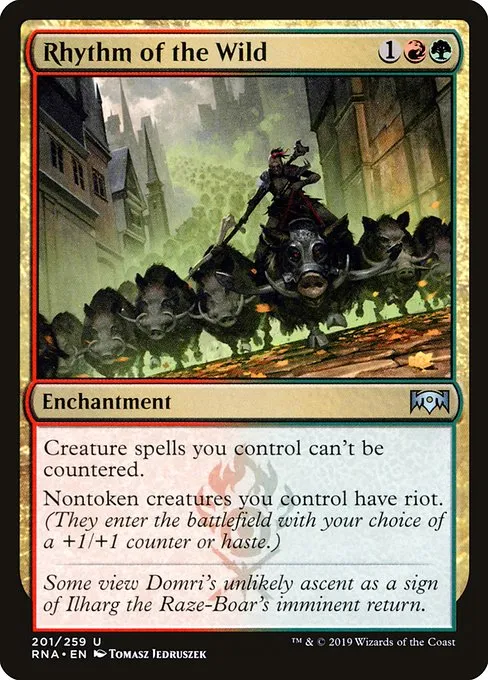 Rhythm of the Wild · Ravnica Allegiance 201/273