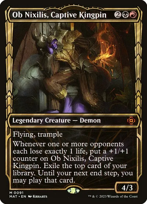 Ob Nixilis, Captive Kingpin · March of the Machine: The Aftermath 91/230