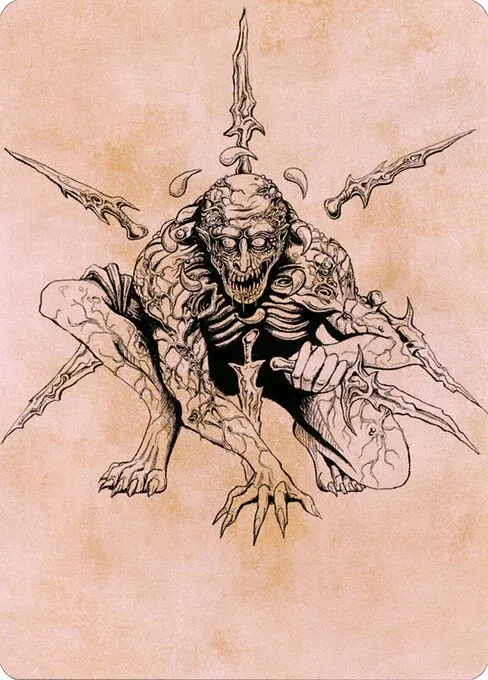 Bhaal, Lord of Murder // Bhaal, Lord of Murder · Battle for Baldur's Gate Art Series 63/81