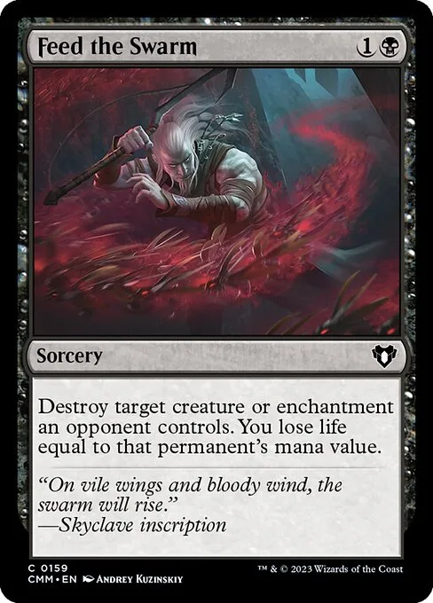 Feed the Swarm · Commander Masters 159/1067