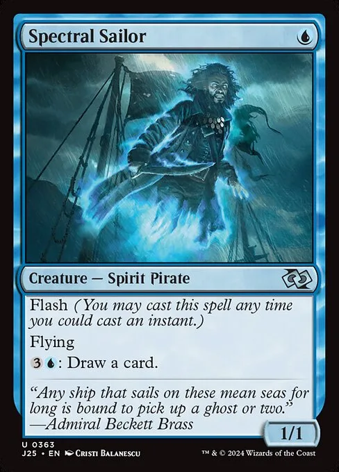 Spectral Sailor · Foundations Jumpstart 363/779