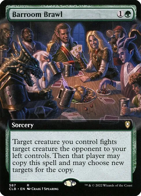 Barroom Brawl · Commander Legends: Battle for Baldur's Gate 587/936
