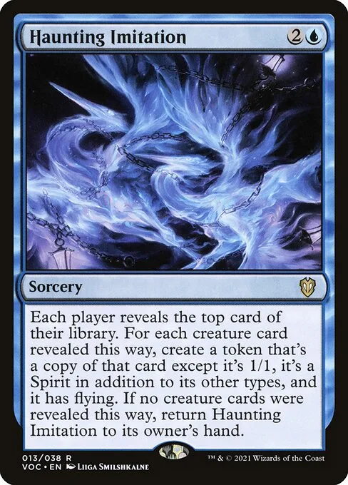 Haunting Imitation · Crimson Vow Commander 13/188
