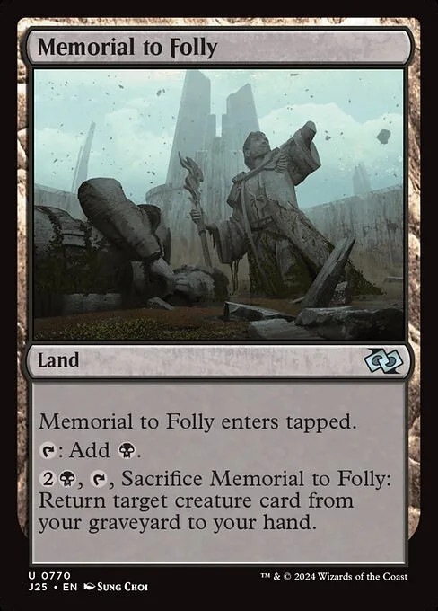 Memorial to Folly · Foundations Jumpstart 770/779