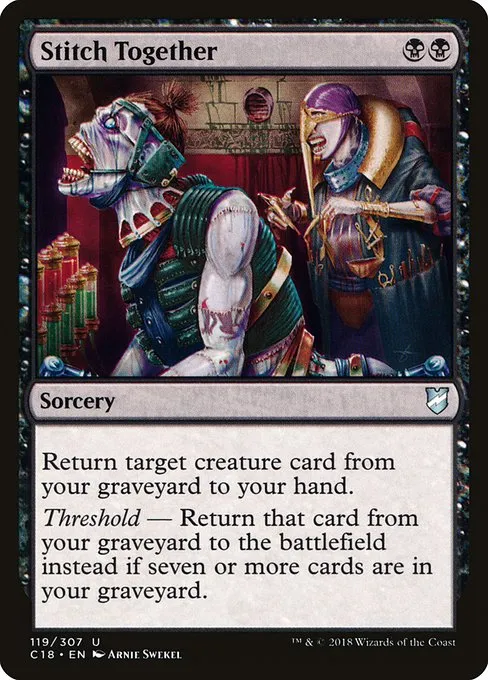 Stitch Together · Commander 2018 119/307