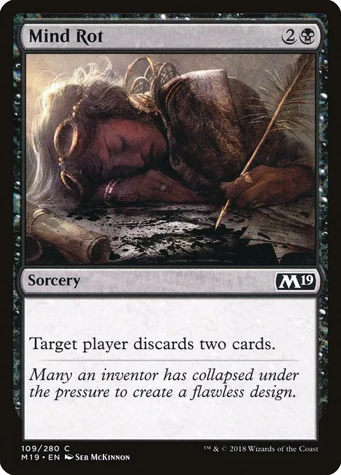 Mind Rot · Core Set 2019 109/314
