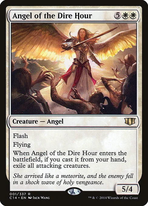 Angel of the Dire Hour · Commander 2014 1/337