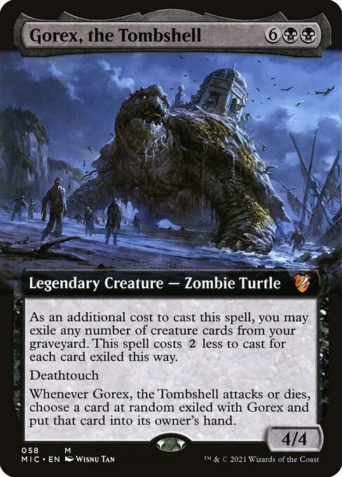 Gorex, the Tombshell · Midnight Hunt Commander 58/187