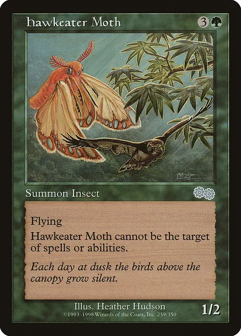 Hawkeater Moth · Urza's Saga 259/357
