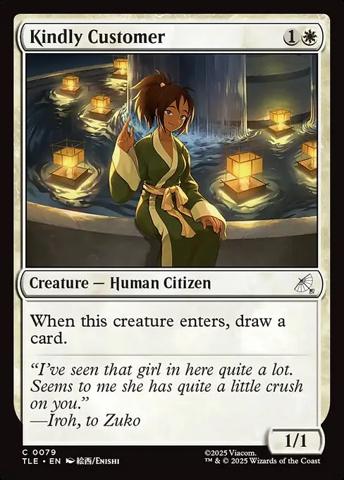 Kindly Customer · Avatar: The Last Airbender Eternal 79/317