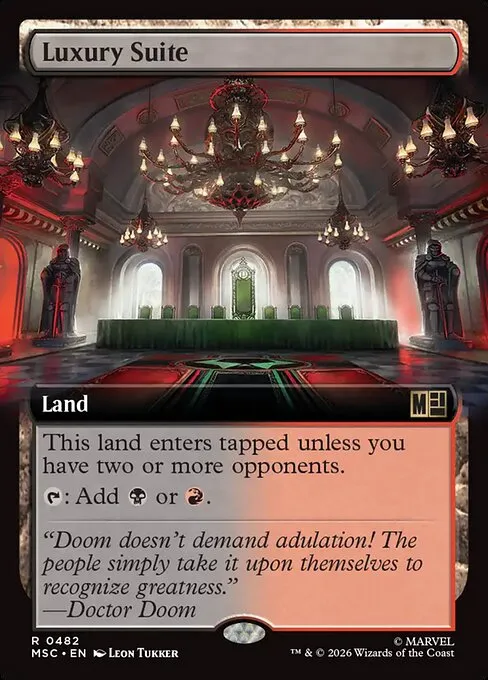 Luxury Suite · Marvel Super Heroes Commander 482/9