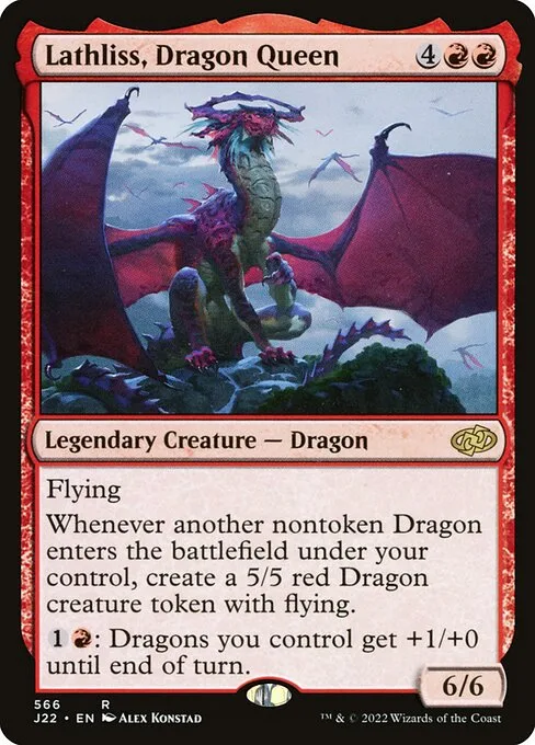 Lathliss, Dragon Queen · Jumpstart 2022 566/835