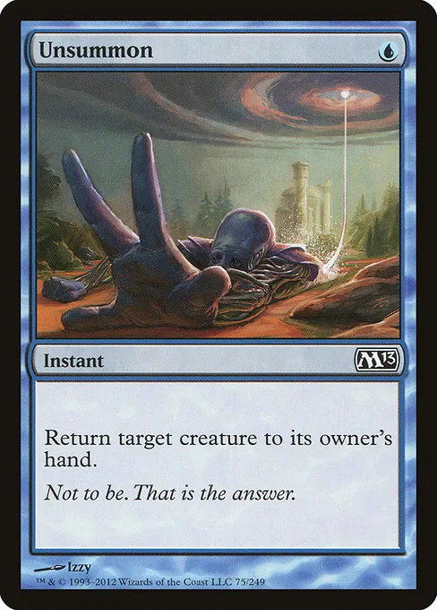 Unsummon · Magic 2013 75/249