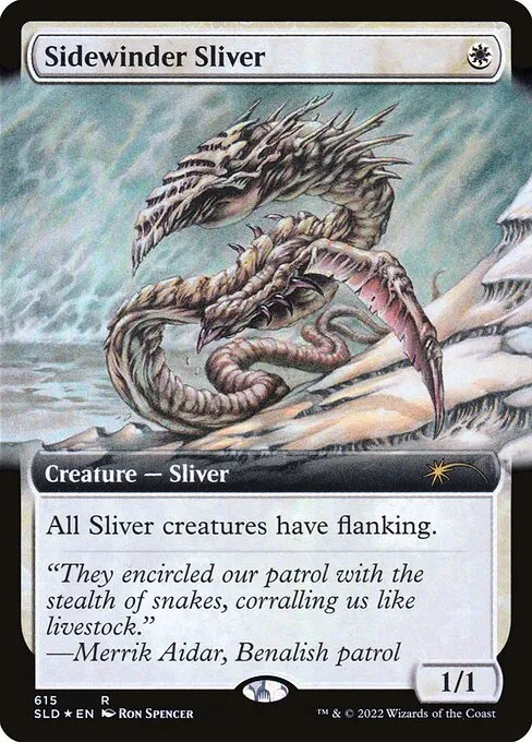 Sidewinder Sliver · Secret Lair Drop 615/2547