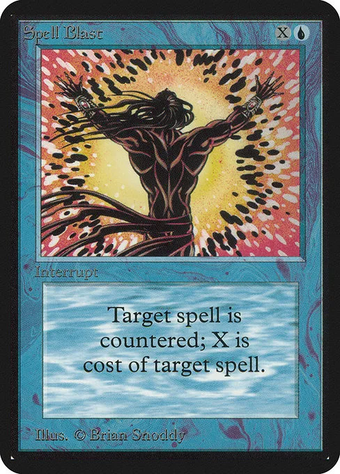 Spell Blast · Limited Edition Alpha 79/295