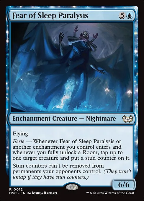 Fear of Sleep Paralysis · Duskmourn: House of Horror Commander 12/373