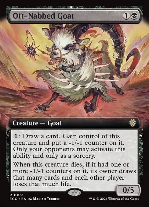 Oft-Nabbed Goat · Lorwyn Eclipsed Commander 31/176