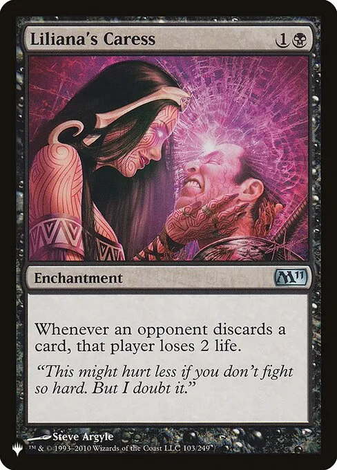 Liliana's Caress · The List M11-103/5050