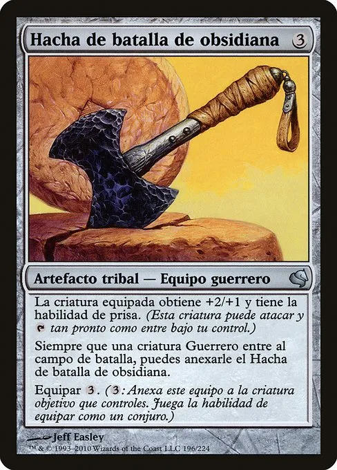 Obsidian Battle-Axe · Salvat 2011 196/224