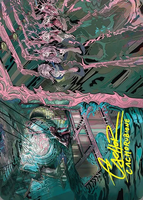 Mirror Room // Fractured Realm // Mirror Room // Fractured Realm · Duskmourn: House of Horror Art Series 36/54