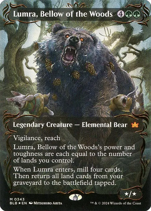 Lumra, Bellow of the Woods · Bloomburrow 343/398