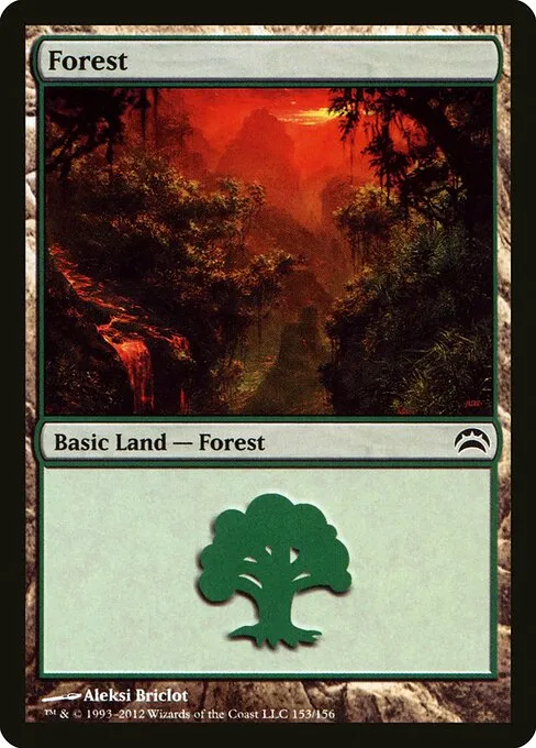 Forest · Planechase 2012 153/156