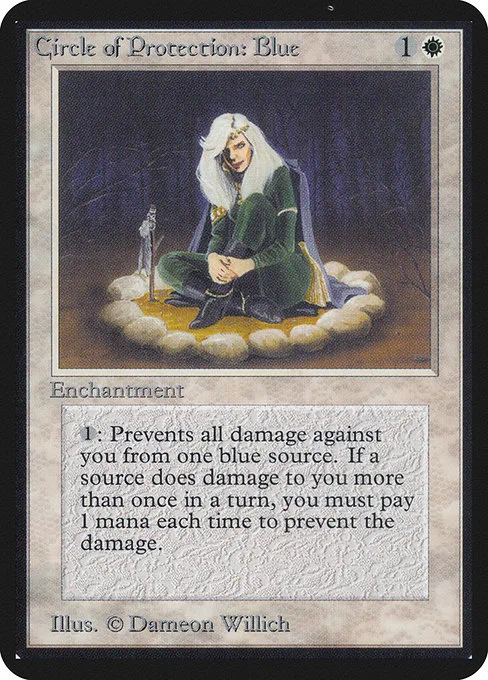 Circle of Protection: Blue · Limited Edition Alpha 10/295