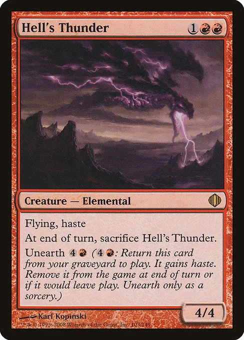 Hell's Thunder · Shards of Alara 103/250