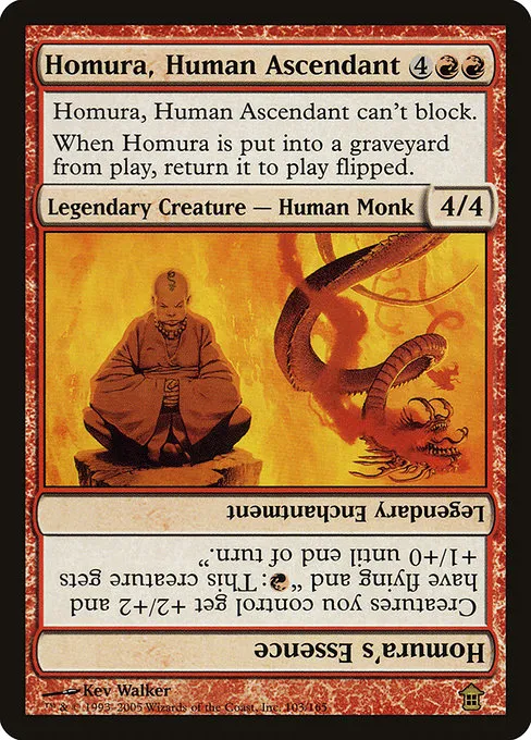 Homura, Human Ascendant // Homura's Essence · Saviors of Kamigawa 103/165