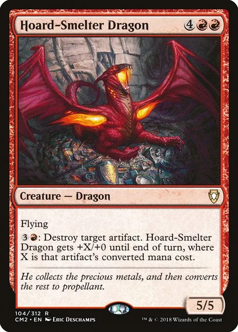 Hoard-Smelter Dragon · Commander Anthology Volume II 104/312