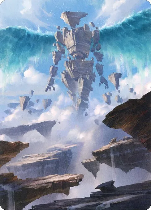 Celestial Colonnade // Celestial Colonnade · Zendikar Rising Art Series 33/81