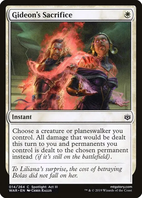 Gideon's Sacrifice · War of the Spark 14/312