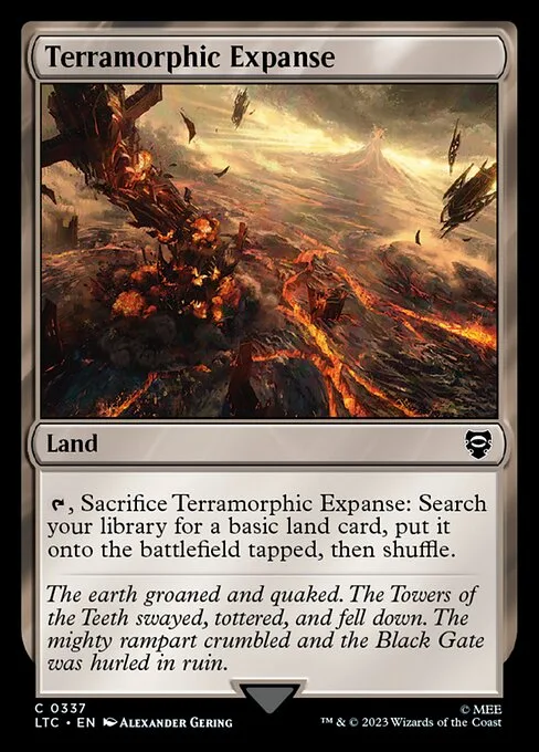 Terramorphic Expanse · Tales of Middle-earth Commander 337/591
