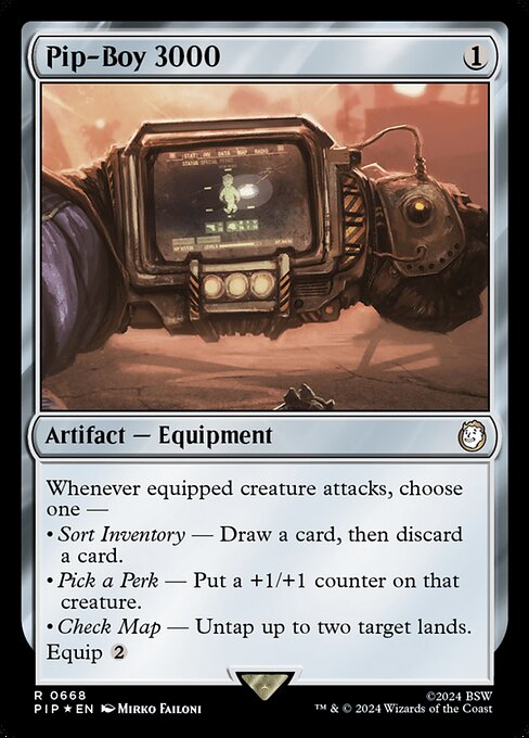 Pip-Boy 3000 · Fallout 668/1068