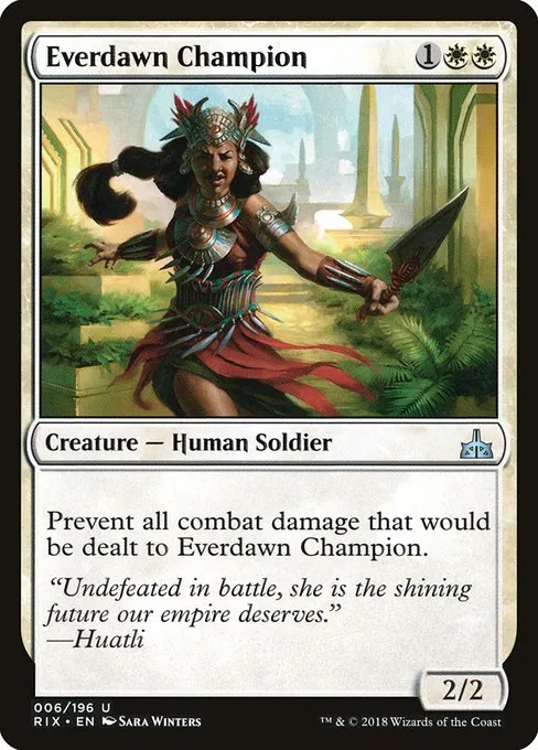 Everdawn Champion · Rivals of Ixalan 6/205