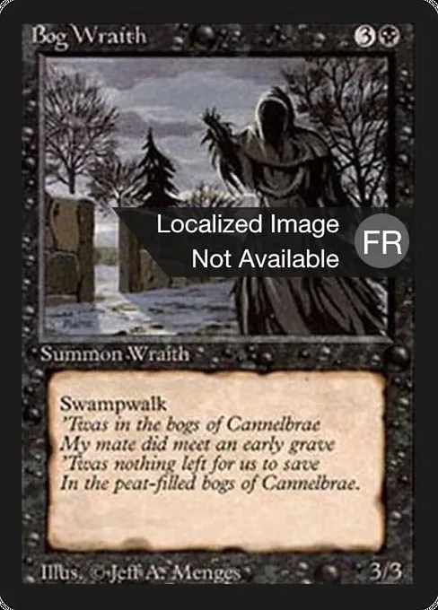 Bog Wraith · Foreign Black Border 96/307