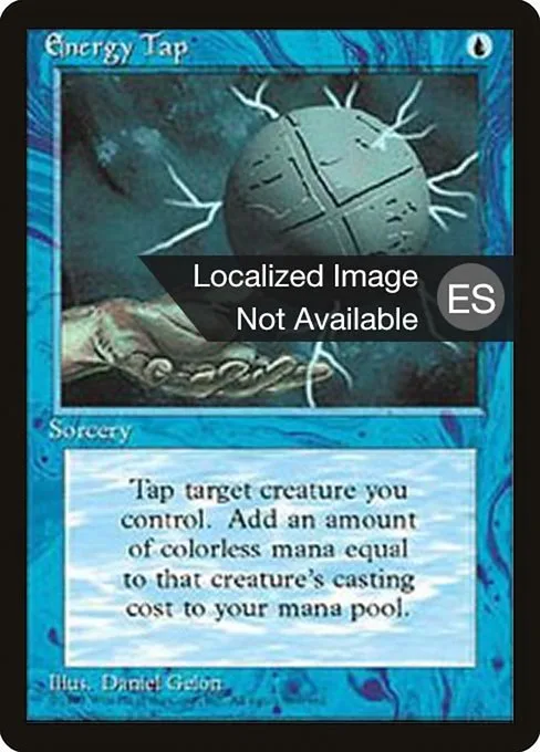 Energy Tap · Fourth Edition Foreign Black Border 69/378
