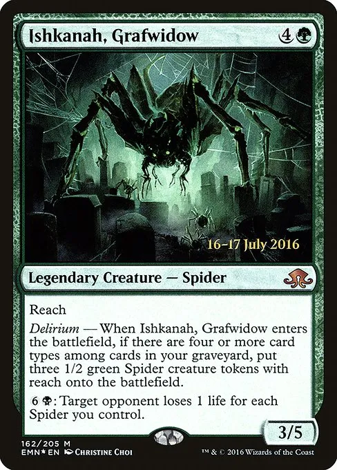 Ishkanah, Grafwidow · Eldritch Moon Promos 162s/77