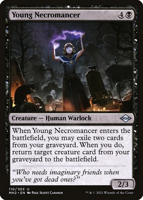 Young Necromancer · Modern Horizons 2 110/493