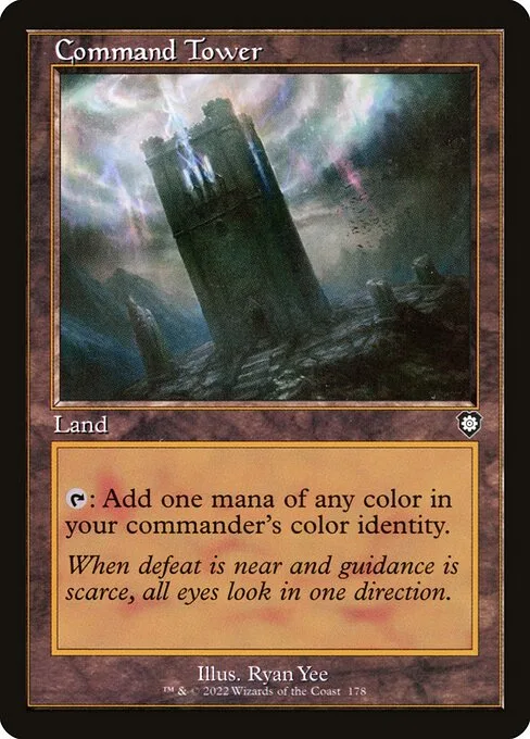 Command Tower · The Brothers' War Commander 178/209