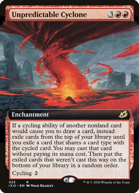 Unpredictable Cyclone · Ikoria: Lair of Behemoths 325/390