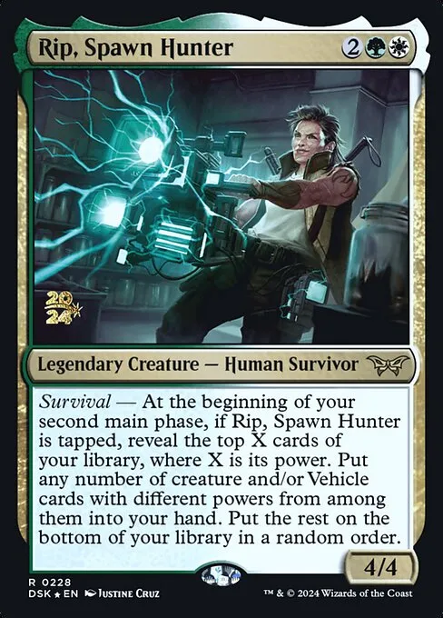 Rip, Spawn Hunter · Duskmourn: House of Horror Promos 228s/160