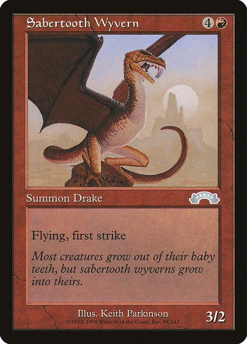 Sabertooth Wyvern · Exodus 99/143