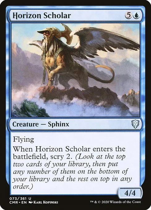 Horizon Scholar · Commander Legends 73/718