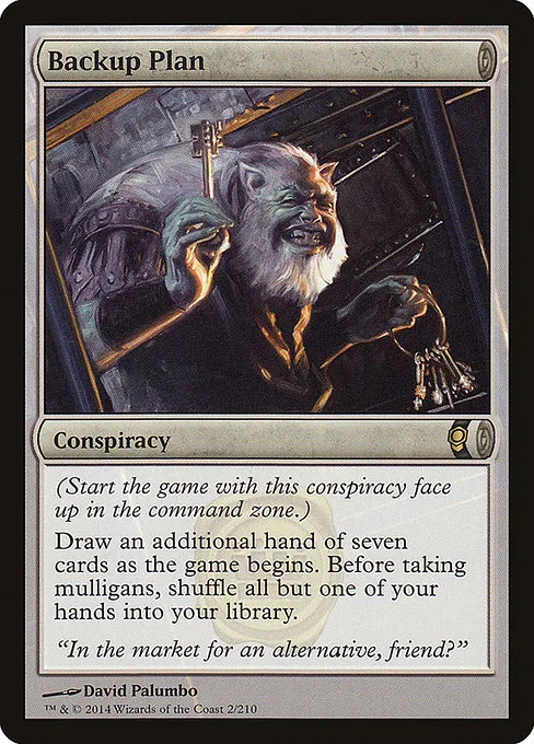 Backup Plan · Conspiracy 2/210